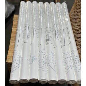 NEW Serena & Lily Luna Stripe Wallpaper (Unpasted/Traditional)-Sky Blue